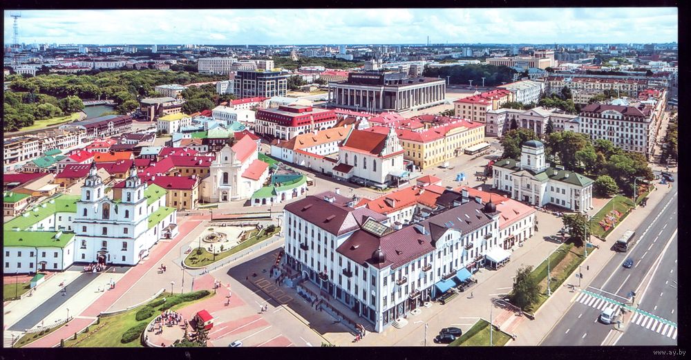 Retrobus minsk площадь свободы 2а минск фото Минск Площади Свободы и Октябрьская. Купить в Бобруйске - Белорусские Ay.by. Лот